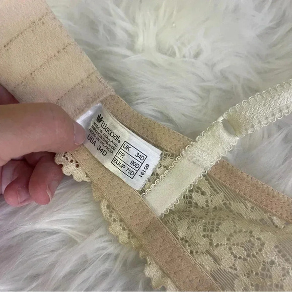 Wacoal Embrace Lace Underwire Bra 65191 Size 34 D - Picture 3 of 6